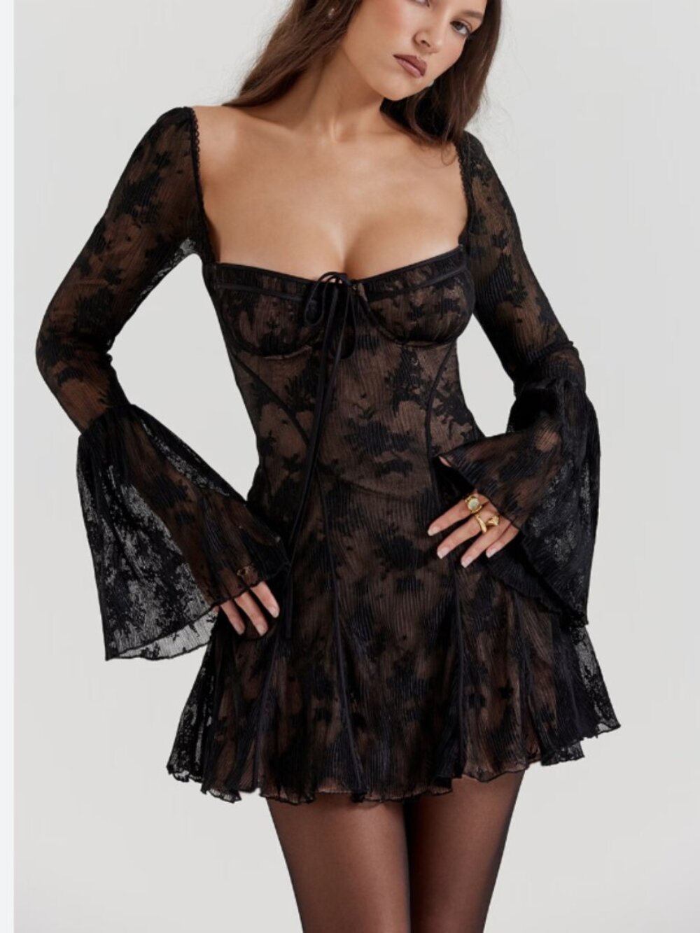 House of CB Analissa Dress Black